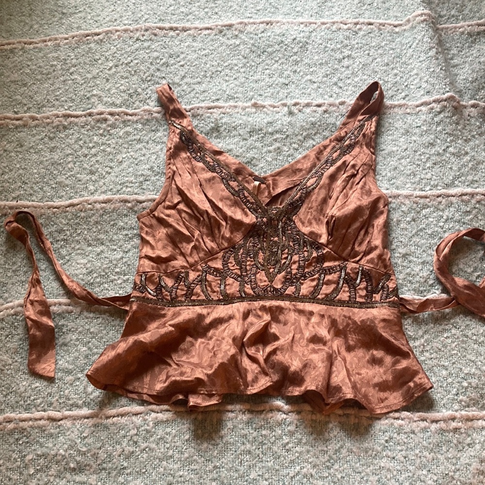Free People embellished Tank top